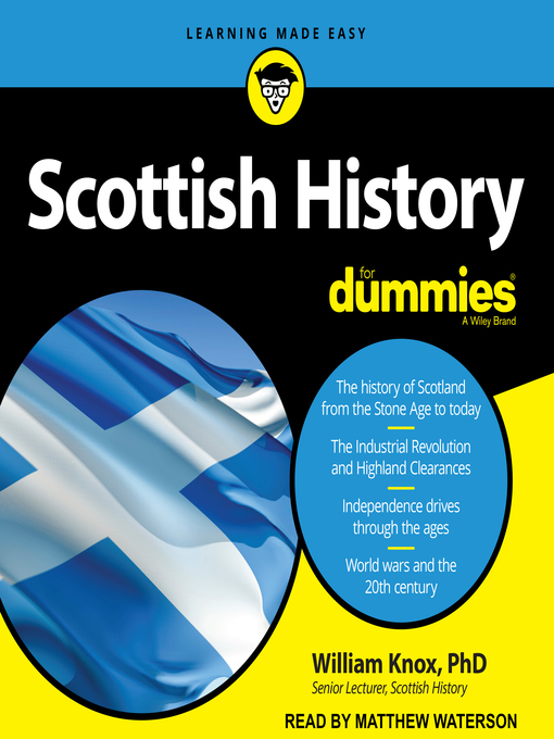 Title details for Scottish History for Dummies by William Knox, PhD - Wait list